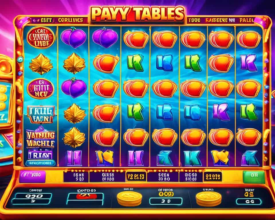 Slot Machine Pay Table